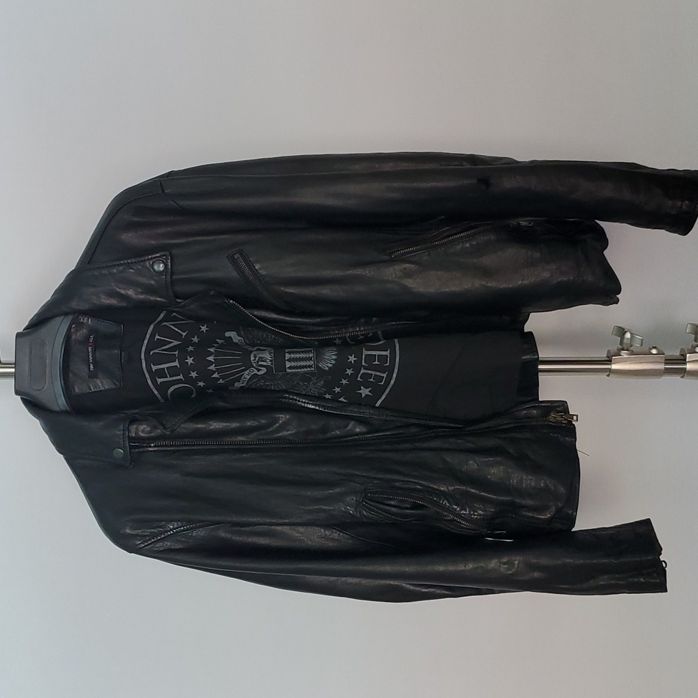 John Varvatos Ramones leather jacket